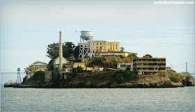 Isla de Alcatraz desde el Ferry