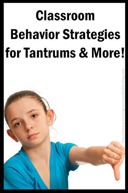 behavior management in the classroom student special education