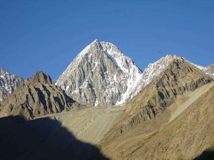 Darkut valley Yasin. Garmash peak. Hindu Raj mountain range. Yasin valley.