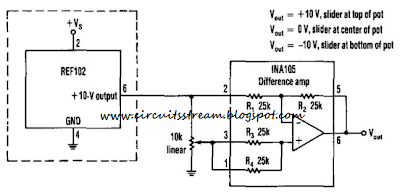 Simple Positive And Negative Voltage Power Supply Circuit Diagram