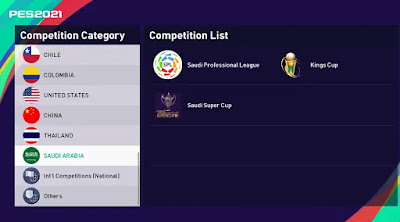 KSA league pes21 sp21