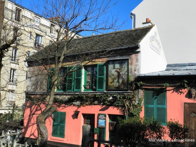 Cabaret Au Lapin Agile, barrio de Montmartre, París