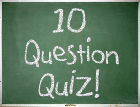 10 Question Quiz Board
