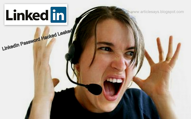 LinkedIn Password Hacked Leaked