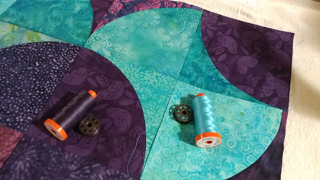 Aurifil 50wt on my Gammill longarm