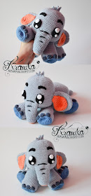 Krawka: blue Elephant Echo crochet pattern: https://www.etsy.com/listing/482971793/crochet-pattern-grey-elephant-echo-by?ref=shop_home_active_1