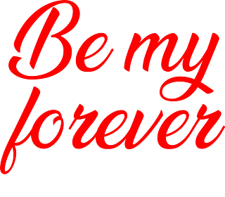 "I love you" "Loving you forever" Valentine's Day quote free download PNG Clipart Image with Transparent Background