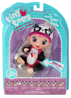  TINY TOES Gabby (Panda) : Muñeca Interativa  Producto Oficial 2019 | Bandai 56081 | A partir de 4 años  COMPRAR ESTE JUGUETE