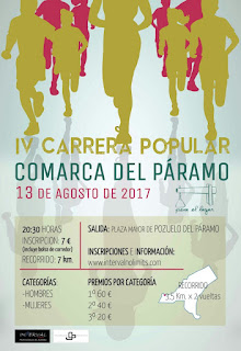 Clasificaciones Carrera Comarca del Paramo 2017