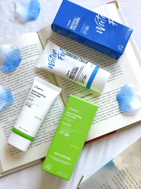 Jumiso Super Soothing Cica & Aloe Sunscreen and Waterfull Hyaluronic Acid Sunscreen Review