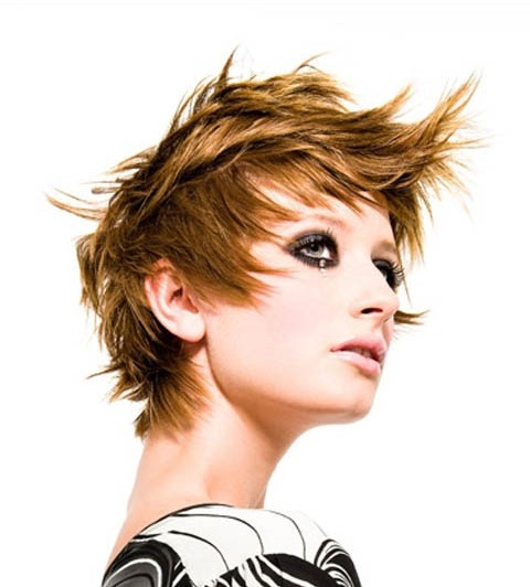 funky hairstyles for girls with short. 2010 Short Funky Hairstyles