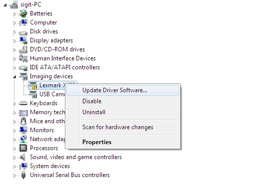 cara instal driver komputer