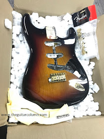 Fender Stevie Ray Vaughan body in 3-tone 'burst