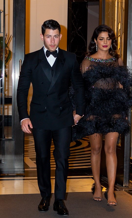 Priyanka Chopra & Nick Jonas Step Out In Style.