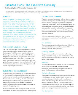 Executive Summary for Business Plan Example