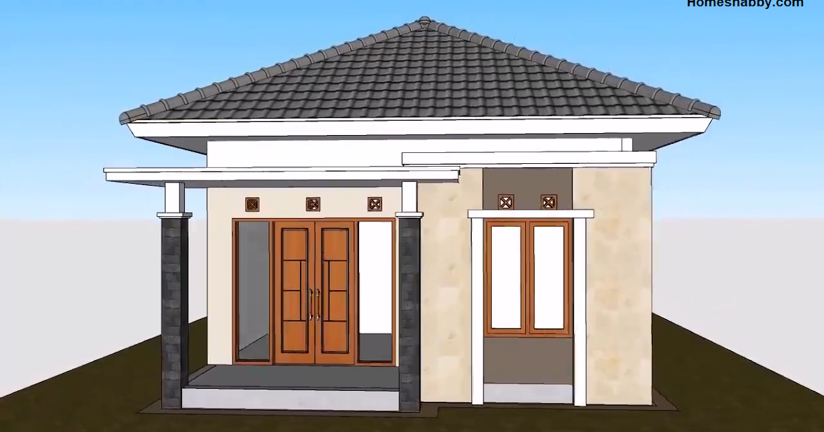 Desain dan  Denah  Rumah  Minimalis  Ukuran 6 x 10 M Tampil Lebih Lega Lengkap dengan RAB nya  