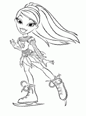 Bratz Coloring Pages on Bratz Coloring Pages  Bratz Coloring Pages