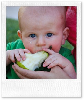 ryan eating a pear (1 of 1)