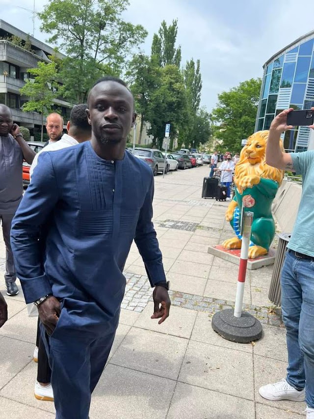 Sadio Mane Landed In Munich For Bayern Medical After A Successful Transfer From Liverpool