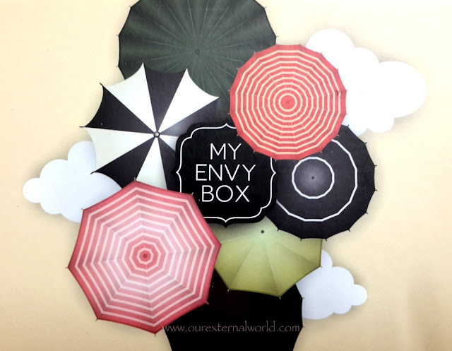 Unboxing - My Envy Box Monsoon Edition, indian beauty blog