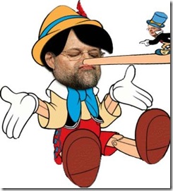 Mariano Rajoy Pinocho