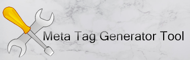 Meta Tag Generator Free Tool For Blogger, Meta Tags For Blogger, Tag Generator For Website