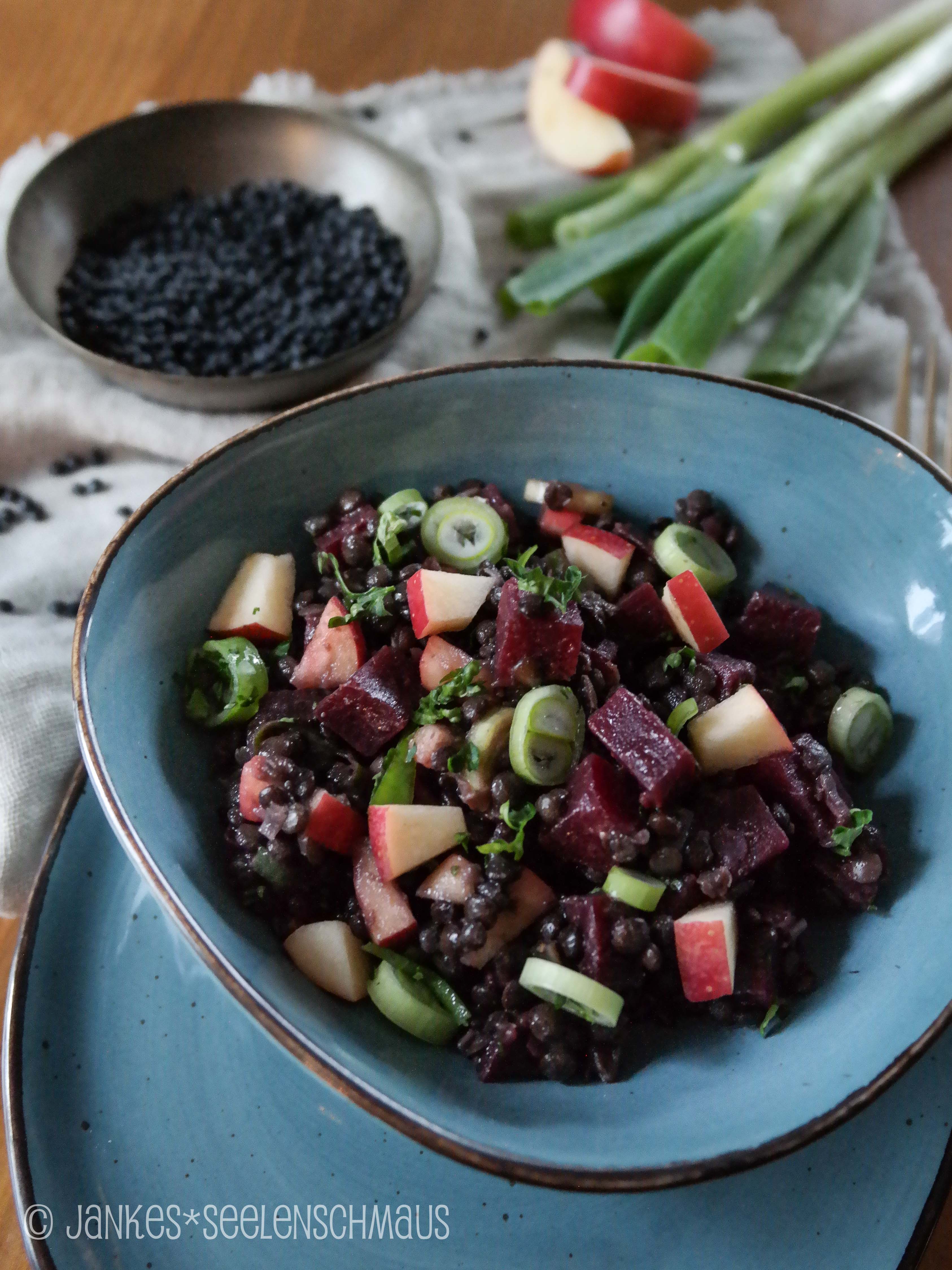 Rote-Bete-Linsen-Salat