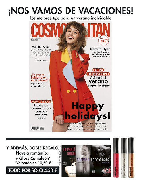 REGALOS REVISTA COSMOPOLITAN JULIO-AGOSTO 2023