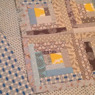 Sea Glass quilt blocks: QuiltBee