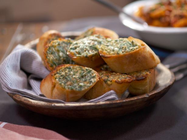 *3-Cheese and Herb Garlic Bread