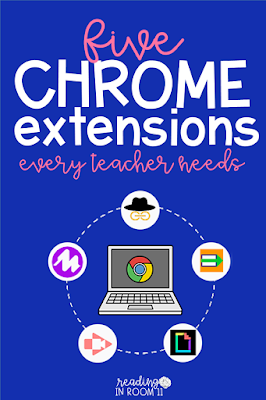 Check out these five chrome extensions that every teacher needs. These chrome extensions are game-changers!