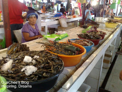 dtalipapa market boracay prawn lobster