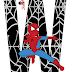 alfabeto de spiderman con fondo negro oh my alfabetos - spiderman letter h letter mask teepublic au