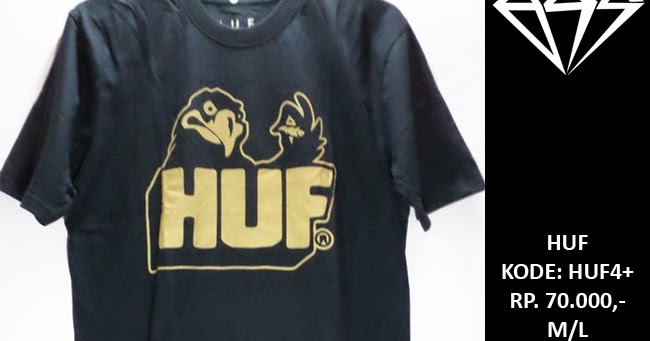 Surf Skate Tees BAJU KAOS HUF SKATEBOARDS T SHIRT TEES