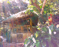 Kamay-ni-Hesus Shrine in Lucban, Quezon - huts