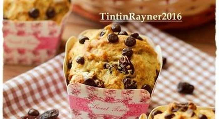 Resep Banana Muffin Simple & Yummy Ala Tintin Rayner | Aneka Resep Jajanan Indonesia