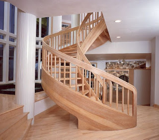 Spiral Wooden Stairs modern and elegant ideas