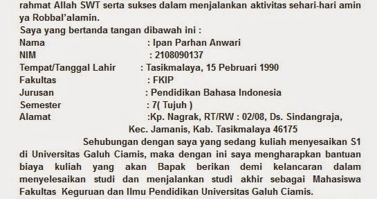 Contoh Surat Permohonan Bantuan Kewangan Perubatan - VRasmi