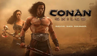 affiche du jeu de survie Conan Exiles