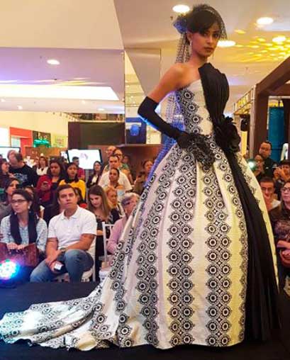 Ronaldo Esper vestido de noiva desfile