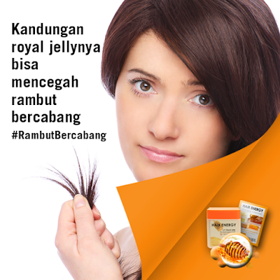 "rambut bercabang"