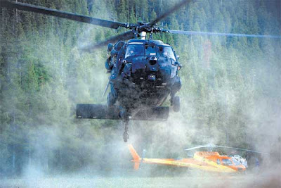 Copter air crash