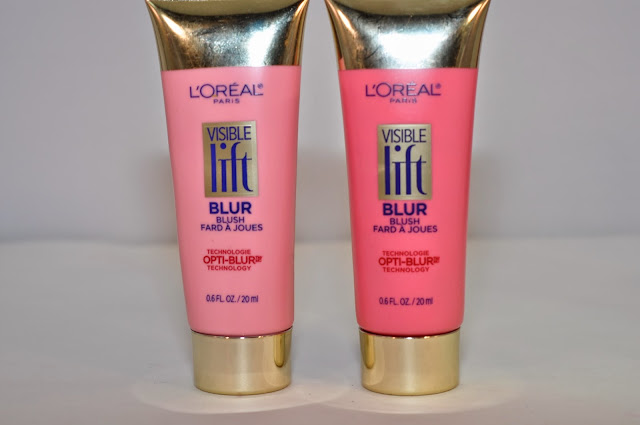 L'Oreal Visible Lift Blur Blushes in 501 Soft Peach and 502 Soft Pink