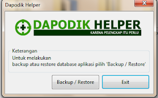 dapodik helper, aplkasi untuk menyimpan data dapodik 2013