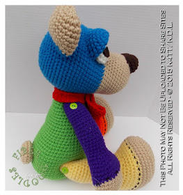 SA033 - Aubry the Autism Awareness Bear 3