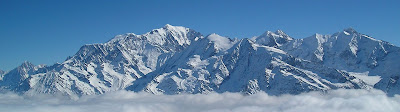 Mount Blanc(White Mountain)  Is The Highest Mountain In Alps