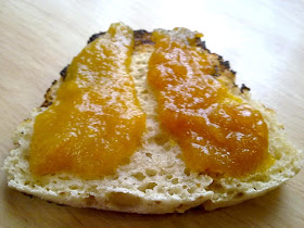  Tostada de mermelada cáscara de naranja