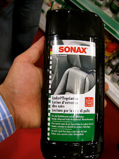 Produit Sonax avec odeur cuir naturel