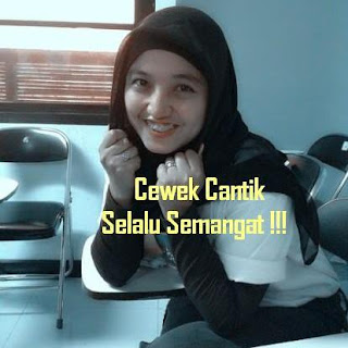 dp bbm cewek cantik semangat