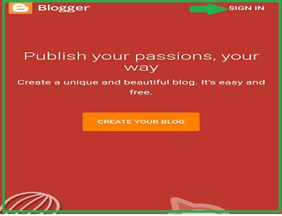 How to create blog on blogger